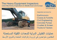Info about heavy machinery inspections in various languages