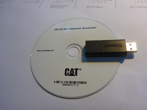 Ersatzteilbuch ET-Katalog Caterpillar CAT 302 CR Minibagger