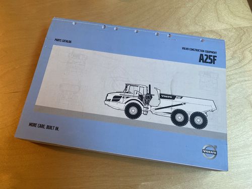 Ersatzteilbuch ET-Katalog Volvo A25F Muldenkipper Knickgelenk